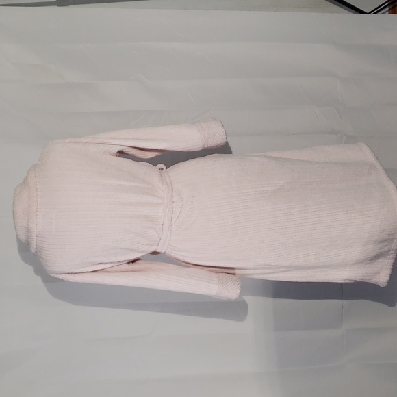 Oscar De La Renta pink robe 2 pocket soft comfy - Picture 5 of 7
